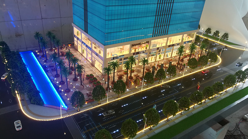 奎門為重久地產(chǎn)錦上園項(xiàng)目提供項(xiàng)目沙盤設(shè)計制作服務(wù)