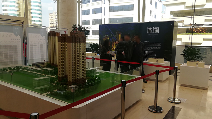 奎門為重久地產(chǎn)錦上園項(xiàng)目提供項(xiàng)目沙盤設(shè)計制作服務(wù)